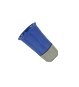 PORTABOQUILLA AZUL 1/4" H NPT - 1/4" H BSP 500 BAR